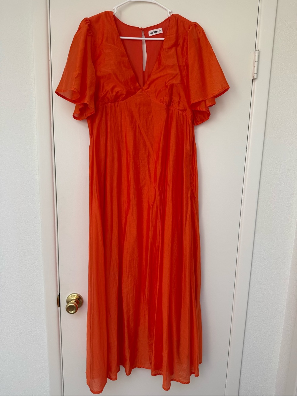 Harston Flutter Sleeve Maxi Dress from Piper and Scoot